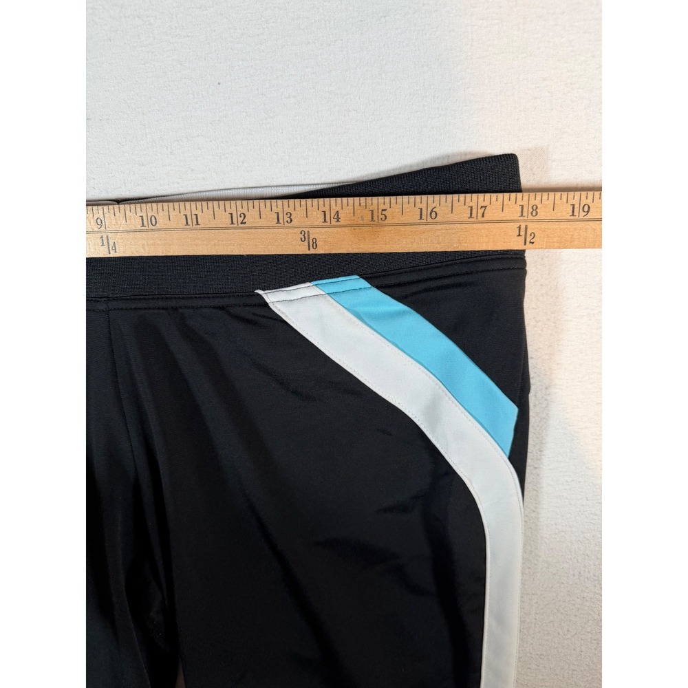 Nike Womens Track Pants Black Blue White Flare Leg Athletic Size Large - Picture 14 of 16